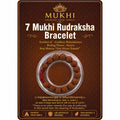 Original 7 Mukhi Rudraksha Bracelet - Natural Seven Face Rudraksh Bracelet for Wealth & Prosperity