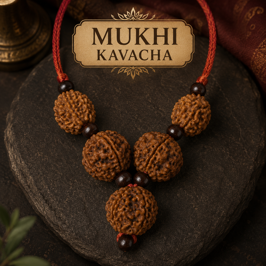 MUKHI Health Kavach Rudraksha